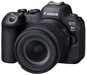 Canon - EOS R6 II - Camera + RF 24-105mm - Zwart - Inclusief Lens