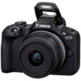 Canon EOS R50 zwart + RF-S 18-45mm IS STM + RF-S 55-210mm F/5-7.1 IS STM