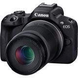 Canon EOS R50 zwart + RF-S 18-45mm IS STM + RF-S 55-210mm F/5-7.1 IS STM