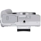 Canon EOS R50, White + RF-S 18-45mm F4.5-6.3 IS STM Kit MILC 24,2 MP CMOS 6000 x 4000 Pixels Wit