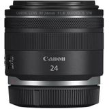 Canon RF 24 mm F1.8 Macro is STM lens (5-traps beeldstabilisator, autofocusaandrijving, SuperSpectra, groothoek, STM-motor, compatibel met In-Body is tot 6,5 niveaus) zwart