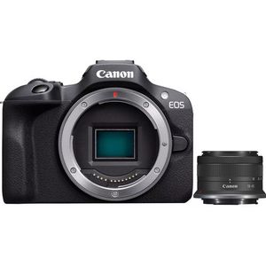 Canon EOS R100 - RF-S 18-45 mm - Compacte Camera voor Kwaliteitsfoto's