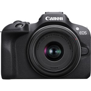 Canon EOS R100 Zwart + RF-S 18-45mm f/4.5-6.3 IS STM