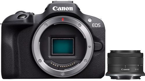 Canon EOS R100 - RF-S 18-45 mm - Compacte Camera voor Kwaliteitsfoto's