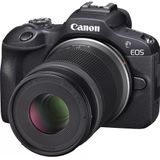 Canon - EOS R100 - Compactcamera - Zwart - Inclusief RF-S 18-45mm en 55-210mm