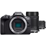 Canon - EOS R100 - Compactcamera - Zwart - Inclusief RF-S 18-45mm en 55-210mm