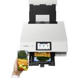 Canon - Pixma Ts8751 - Multifunctionele Printer - Wit - 3-in-1 Functie
