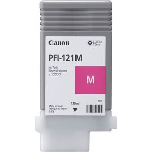 Canon - Pfi-121m - Inkjet Inktcartridge - Magenta - 130 ml - Origineel