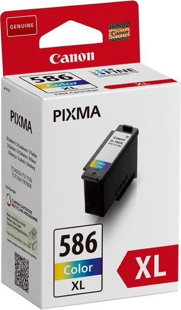 Canon CL-586XL Inktcartridge - Cyaan - Magenta - Geel