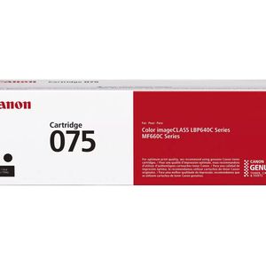 Canon - 075 BK - Toner - Zwart - Origineel - 1400 pagina's