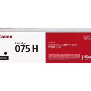 Canon - 075 H BK - Toner Cartridge - Zwart - Hoge Capaciteit tot 3500 pagina's