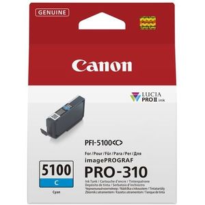 Canon - PFI-5100 C - Inkt - Cyaan - 14ml