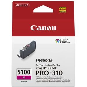 Canon - PFI-5100 M - Inktcartridge - Magenta - 14ml