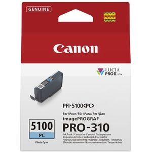 Canon - PFI-5100 PC - Inktcartridge - Photo Cyan - 14ml