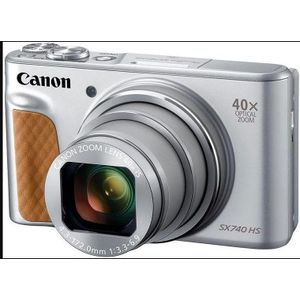 Canon - Powershot SX740 LT - Camera - Zilver - 40x Zoom - 4K Video