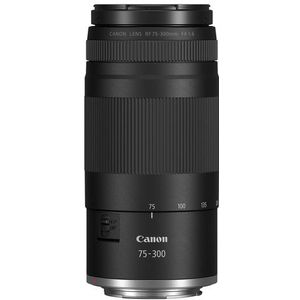 Canon - RF 75-300mm f/4-5.6 - Telezoomlens - Zwart - Lichte Constructie