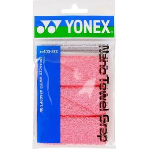 Yonex Nano badstof grip / towel grap | AC403 |3stuks | roze