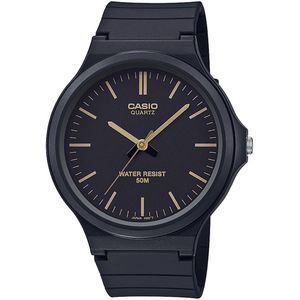 Casio - MW-240-1E2VEF - Horloge - Zwart - Polyurethaan