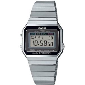Casio Vintage Iconic A700WE 1AEF Herenhorloge 31 Zilverkleurig