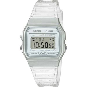 Casio horloge horloge marki model F-91W_M kleur wit. accessoires voor obu płci. Sezon: Cały rok NoSize