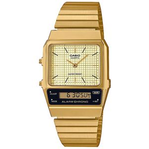 CASIO VINTAGE Chronograph, Quarzuhr, Armbanduhr, Damenuhr,Herrenuhr,Digitaluhr,Edelstahlarmband
