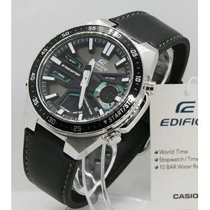 CASIO EDIFICE Uhr EFV-C110L-1AV | Unisex | Schwarz/Silber