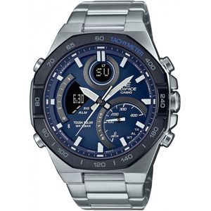 CASIO EDIFICE Smartwatch, Solaruhr,Armbanduhr,Herrenuhr,Stoppfunktion,Edelstahlarmband,Bluetooth