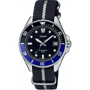 Casio Kinderarmbanduhr MDV-10C-1A2VEF Edelstahl, Aluminium