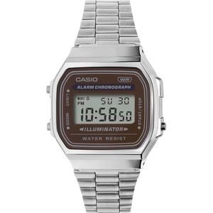 CASIO VINTAGE Chronograph A168WA-5AYES, Quarzuhr, Armbanduhr, Damen, Herren, digital, retro, Stoppfunktion