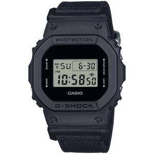 CASIO G-SHOCK Chronograph DW-5600BCE-1ER, Quarzuhr,Armbanduhr,Herrenuhr,digital, bis 20bar wasserd. Nylonarmband