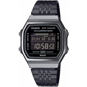 CASIO VINTAGE Smartwatch, Armbanduhr, Herrenuhr, Damenuhr, Bluetooth,Stoppfunktion,Schrittzähler)