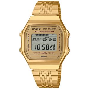 CASIO VINTAGE Smartwatch, Armbanduhr, Herrenuhr, Damenuhr, Bluetooth,Stoppfunktion,Schrittzähler