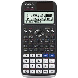 Casio fx-810DE CW ClassWiz incl. WYNGS Beschermhoes Lichtgrijs - Wetenschappelijke Rekenmachine - Basis Pakket (Duits