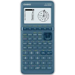Casio FX-7400GIII Grafische rekenmachine werkt op batterijen Cyaan Aantal displayposities: 21