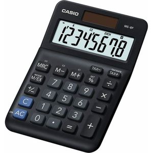 Casio MS-8F- Bureaurekenmachine - Compact formaat, met BTW-berekening