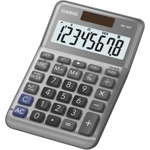 CASIO MS-80F Tischrechner grau
