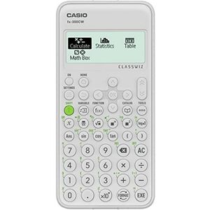 Casio FX-350CW wetenschappelijke rekenmachine met meer dan 290 functies en natuurlijk HD-display met 4 grijstinten