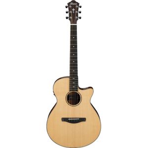 Ibanez AEG200 Natural Low Gloss elektrisch-akoestische westerngitaar