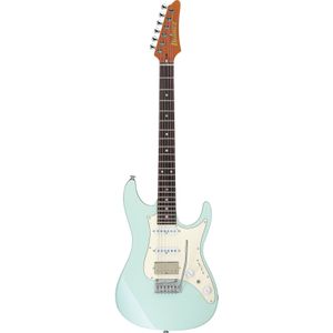 Elektrische gitaar Ibanez Prestige AZ2204NW-MGR Mint Green met koffer