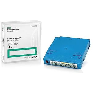 HPE LTO-9 Ultrium / RW gegevenscassette (LTO-9 Ultrium, 18000 GB), Patroon