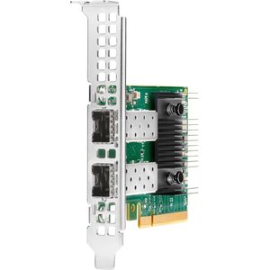 HPE Mellanox MCX631102AS-ADAT Ethernet 10/25Gb 2-poorts SFP28 Adapter voor (PCI Express 4.0 x 8), Netwerkkaarten, Groen