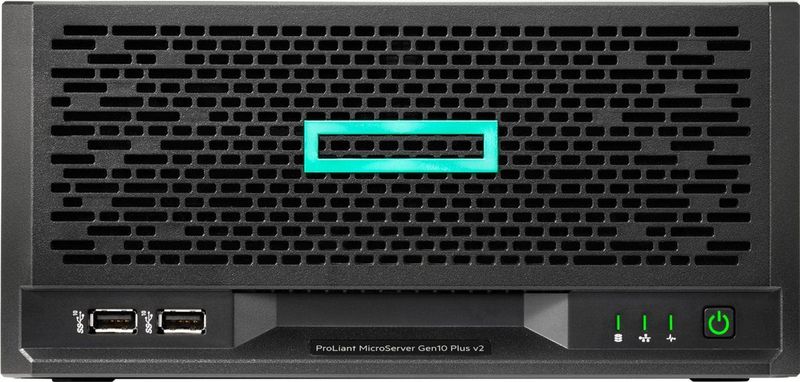 HPE - ProLiant MicroServer Gen10 Plus v2 - Server - Compact - Intel Xeon E-2314 - 16 GB