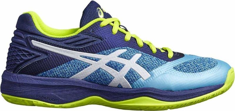 ASICS - Gel Netburner Ballistic FF - Volleybalschoenen - Blauw - Mesh/Synthetisch Leer