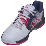 Asics - Blast FF - Handbalschoenen - Wit Rood - PU Bovenwerk - Flexibel