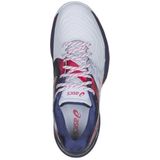 Asics - Blast FF - Handbalschoenen - Wit Rood - PU Bovenwerk - Flexibel