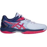 Asics - Blast FF - Handbalschoenen - Wit Rood - PU Bovenwerk - Flexibel