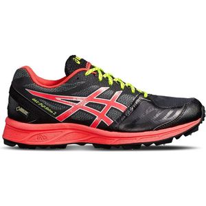 Asics - Gel-FujiSetsu 2 G-TX - Hardlooptrainers - Zwart/Roze - Gore-Tex