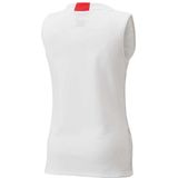 Yonex Japan Team Mouwloos T-shirt Wit Vrouw