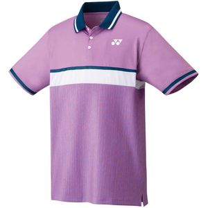 YONEX - Korte Mouw Polo - Herenkleding - Blauw - 88% Polyester, 12% Polyurethaan