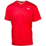 Yonex - Crew Neck - Sportshirt - Rood - Polyester